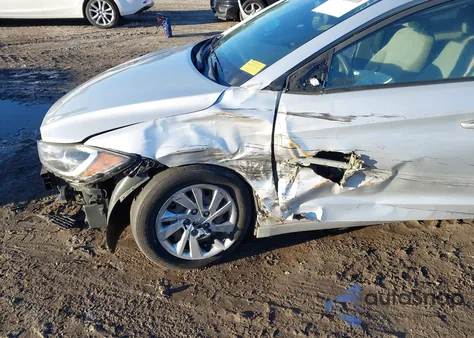 2017 Hyundai Elantra Se из США, поврежденный, VIN KMHD74LF9HU340283